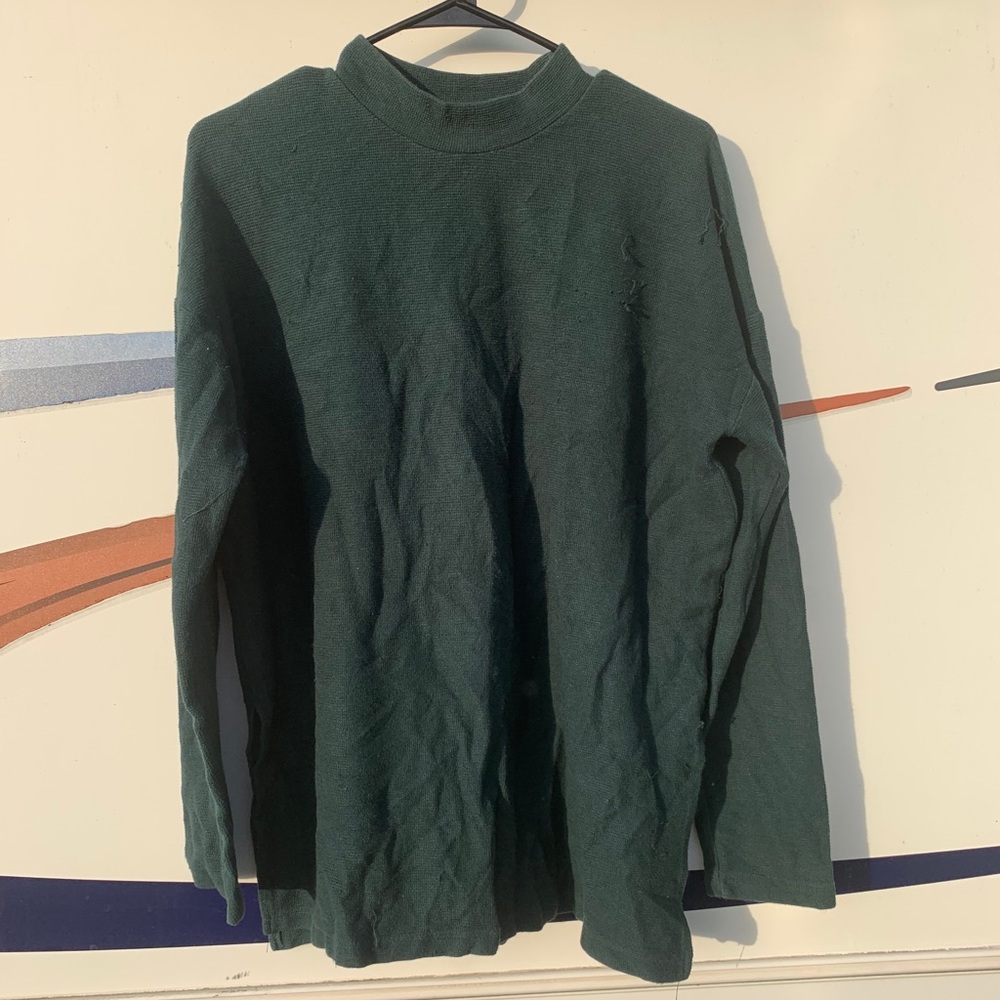 Zara green sweater